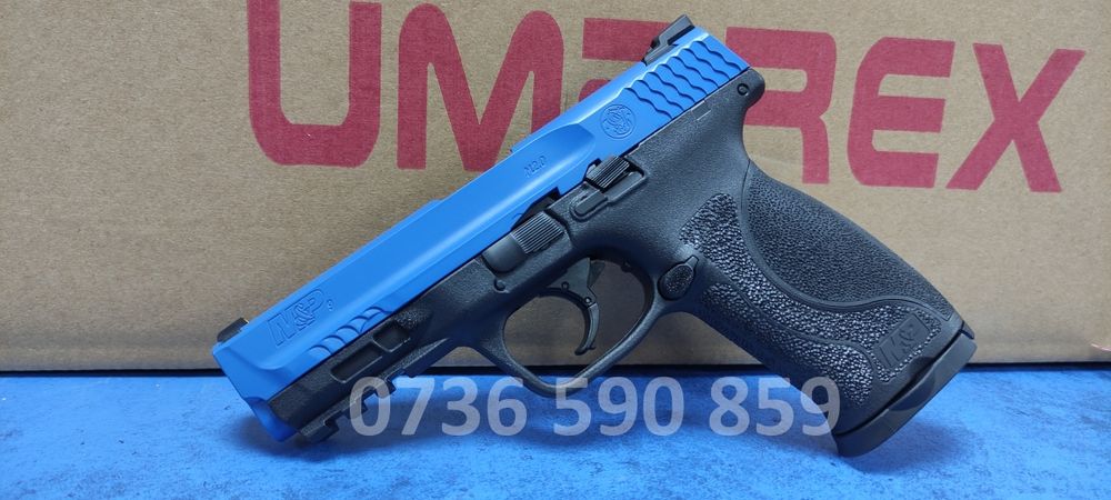 7.5j pistol bile cauciuc paintball CO2 cu recul S&W nu autoaparare