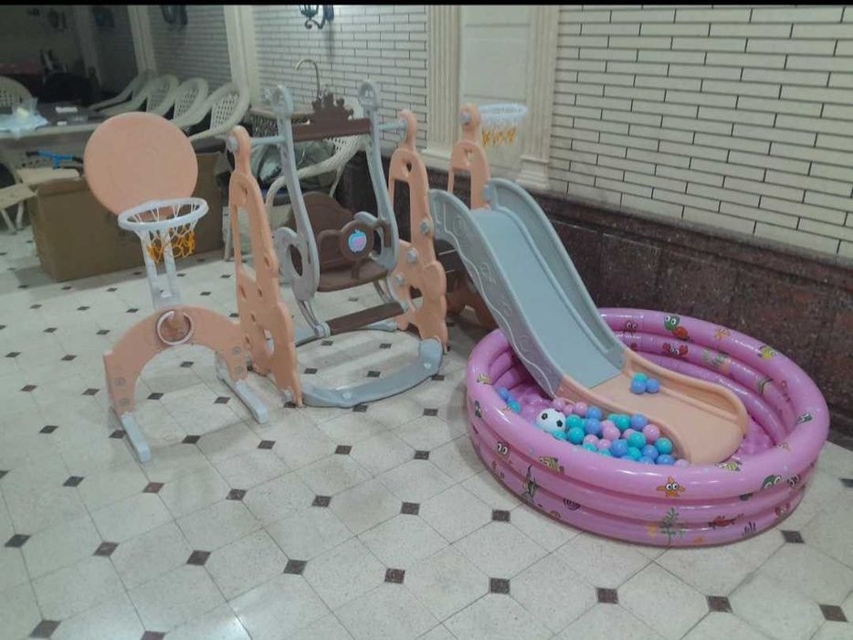 Горка качеля 6в1