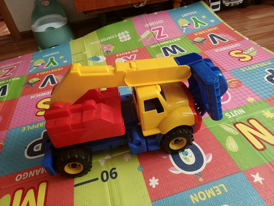 машина , экскаватор детский