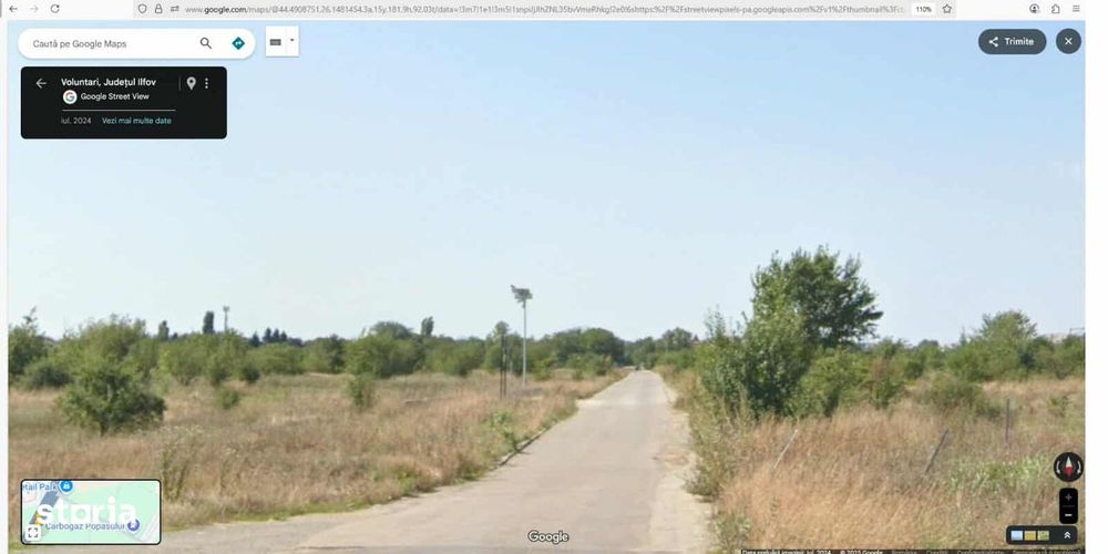 Teren intravilan Pipera - Voluntari 1254 mp (Proprietar)- Negociabil
