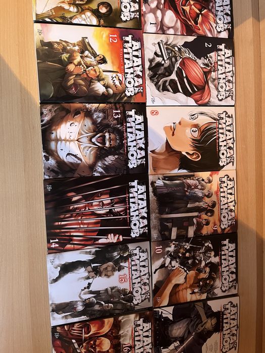 Манга Атака Титанов