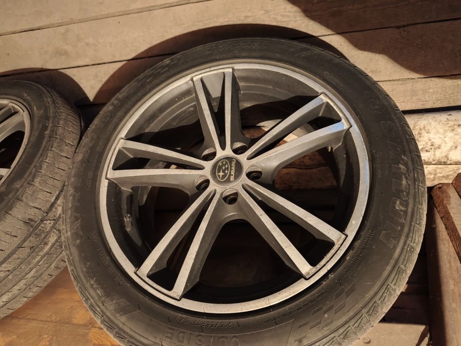 Комплект дисков с летней резиной R17