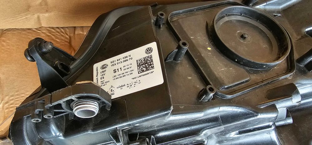 Far dreapta Full Led Vw Golf 7 GTE / E- Golf Facelift 2017 / 2018 2019