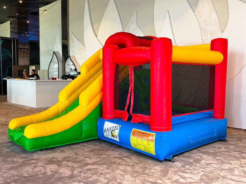 Castel Tobogan GONFLABIL cu Tranbulina Darts