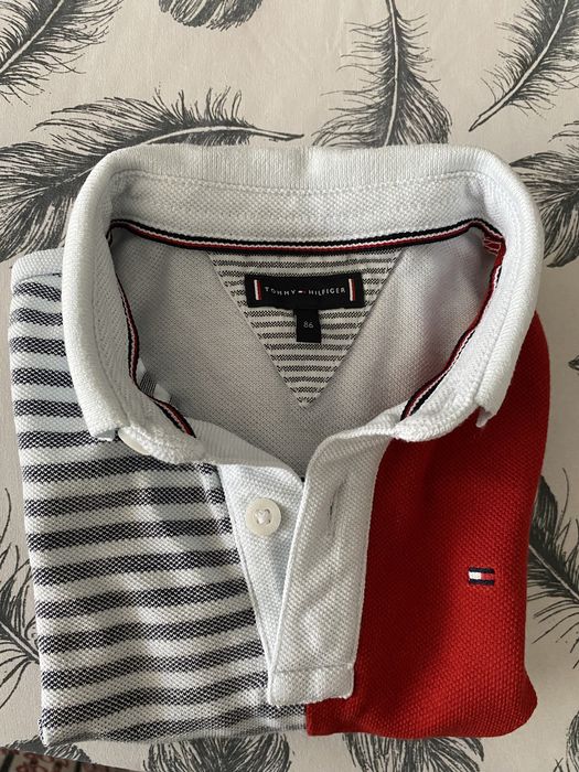 Set bermude si tricou bebe Tommy Hilfiger