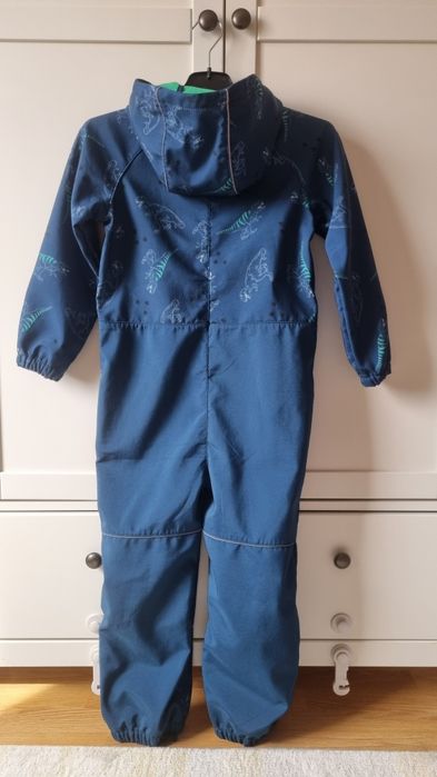 Salopeta anti-vant captusita cu fleece marimea 128