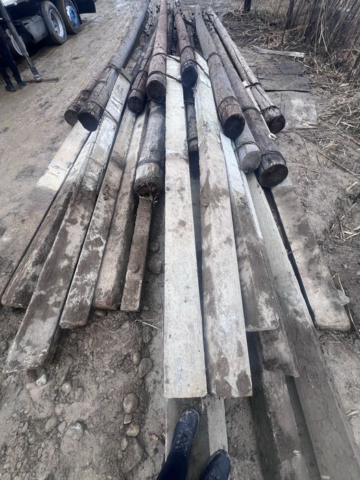 Продам б/у столбы