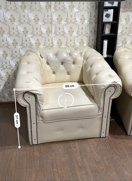 2 buc fotolii chesterfield