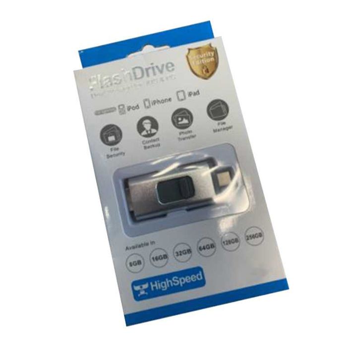 USB флашка 64 GB с 3 накрайника