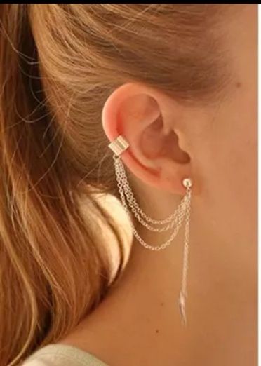 Дамски метални обеци