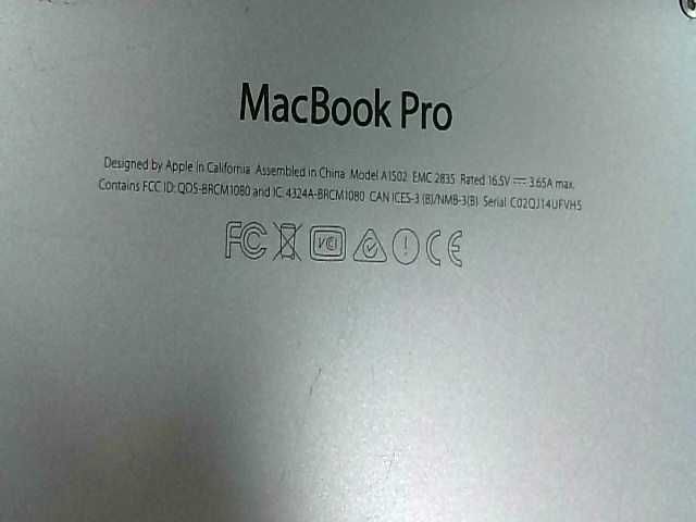 Apple MacBook Pro 13 дюймов 2015 года