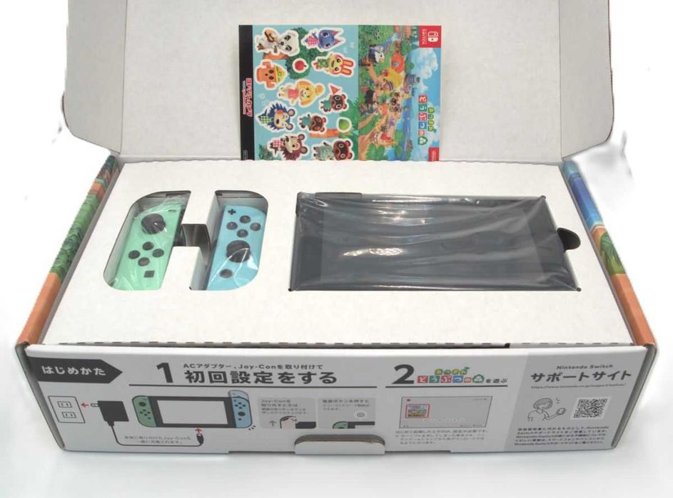 Nintendo Switch V2 Animal Crossing BOX Modat Picofly/128GB/18 Jocuri