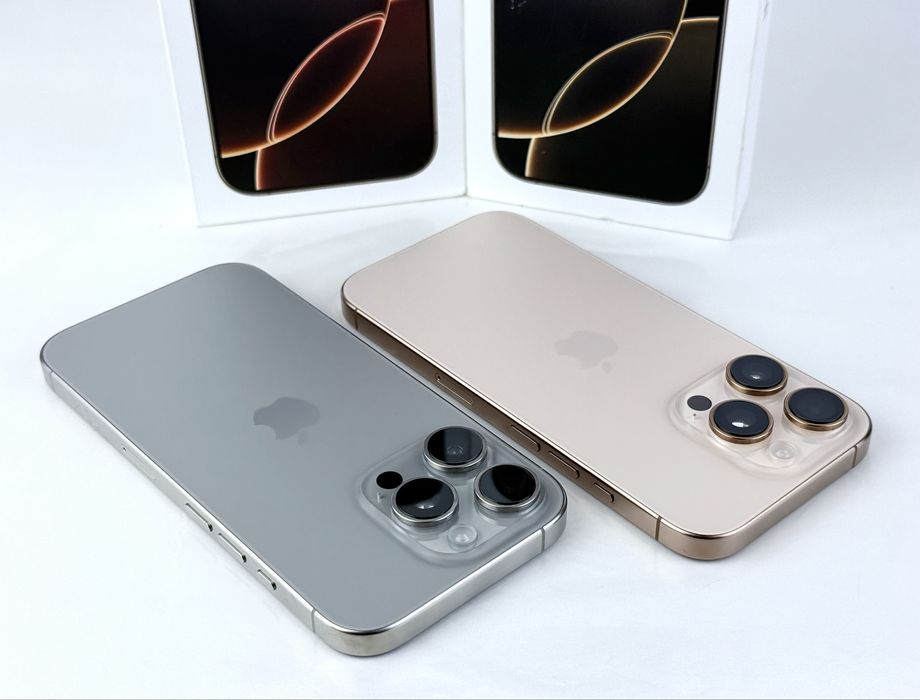 НОВ! Apple iPhone 16 Pro 128GB Natural / Desert Гаранция!