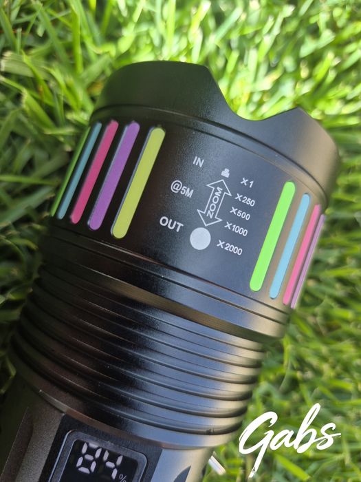 Супер силен LED фенер COBA CB-802-1,3000m