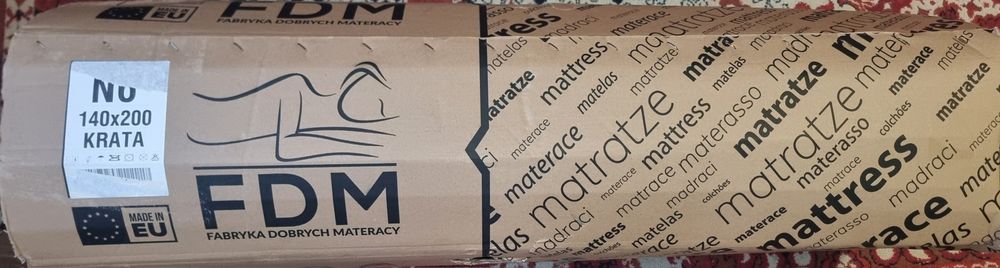 Topper saltea FDM Frutti Visco 140x200x6cm nou