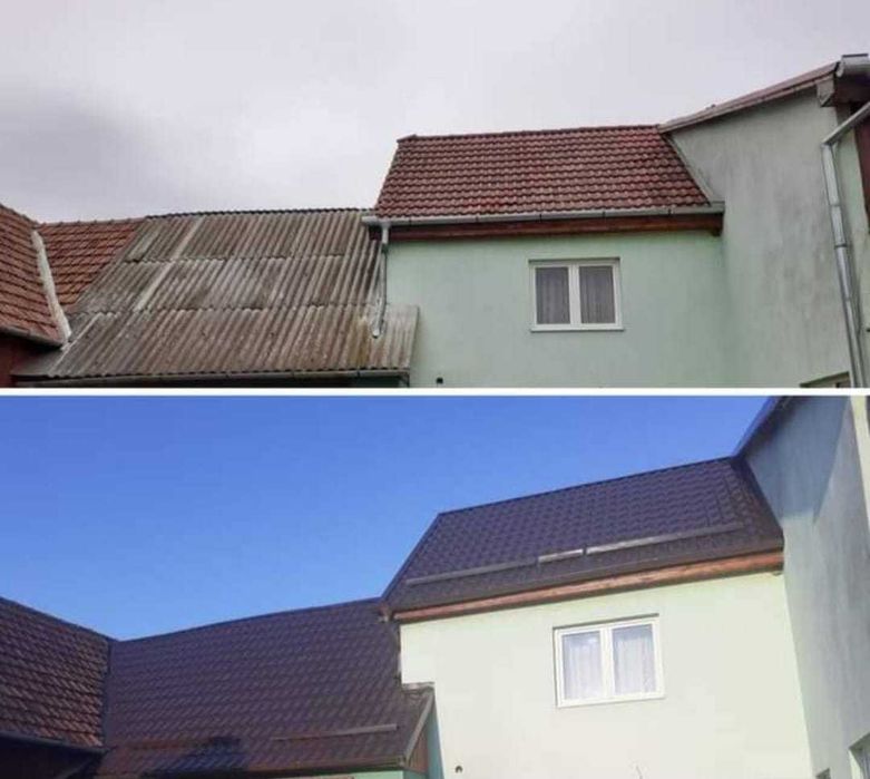 Acoperișuri noi, Reparații, Renovări, Țiglă metalică, Țiglă ceramică, Dulgherie, Sisteme pluviale
