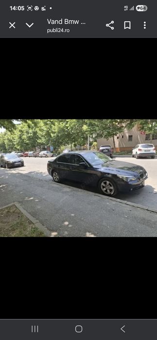 Vând Bmw seria 520d e60