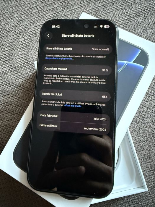 Iphone 16 Pro 256GB Black