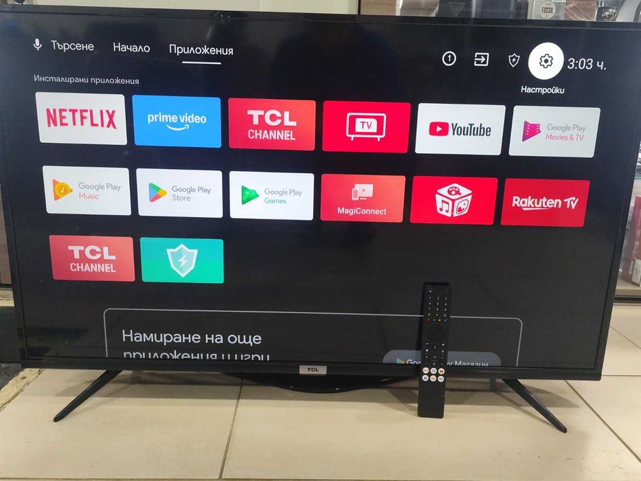 Телевизор 43" TCL 43P615 - Android