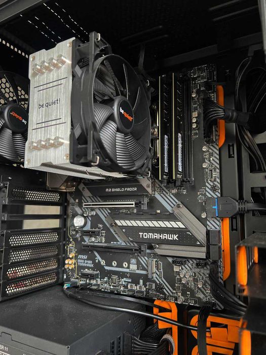 Комплект Core i7-10700F + B460 Tomahawk + Be quiet!