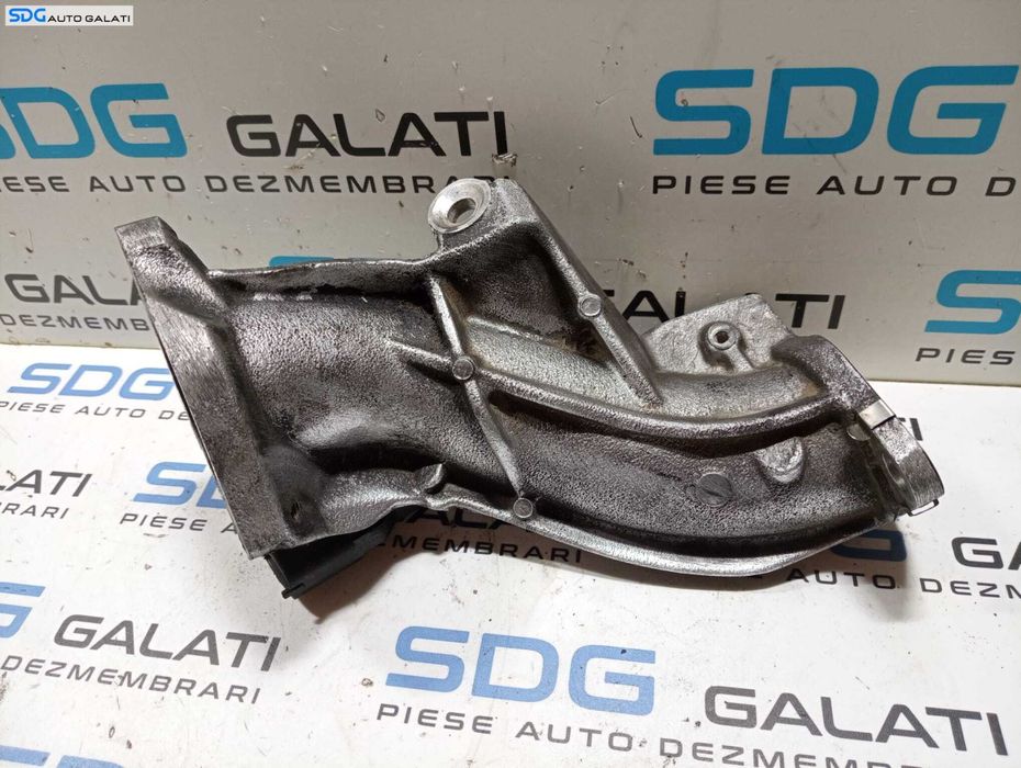 Tub Tubulatura Conducta Teava Ghidaj Admisie Aer Turbo Turbina Turbosuflanta cu Senzor presiune Renault Scenic 2 1.9 DCI 2003 - 2009 Cod 8200375080 0281002709 [M5222]