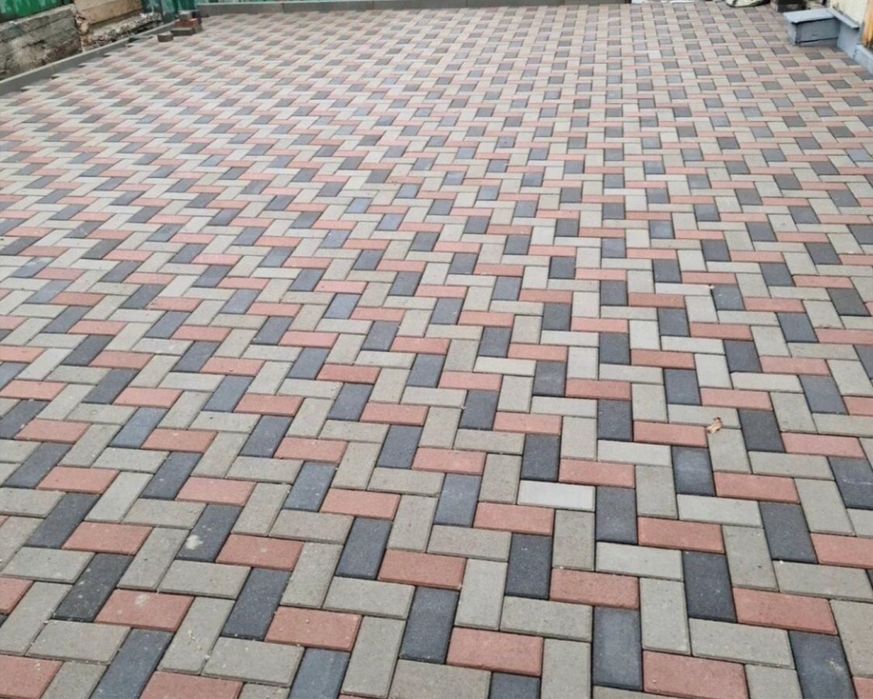 Укладка брусчатки