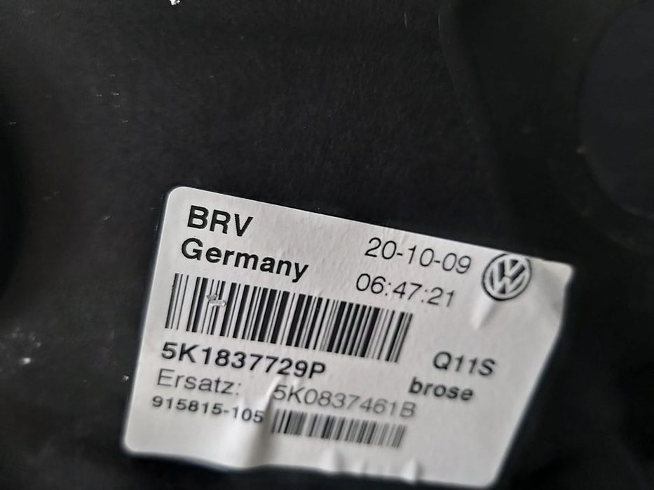 Macara geam electric stanga fata vw golf 6 5k scurt 5k1837729p