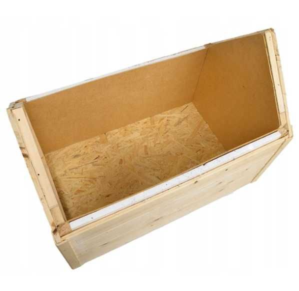 Cusca pentru caini XL, galben/negru, 101x69x70cm