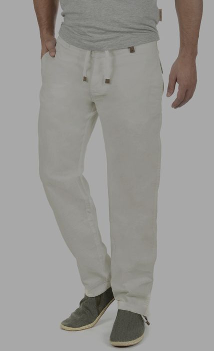 Брюки из льна от INDICODE Jeans