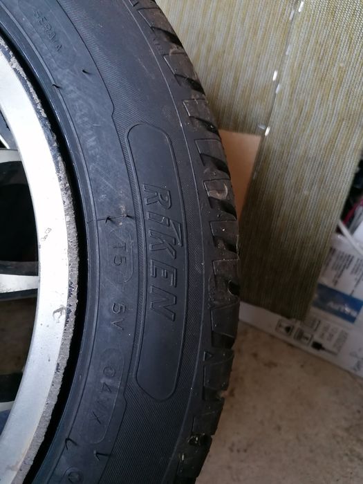 Джанти 15 4х100 със нови гуми