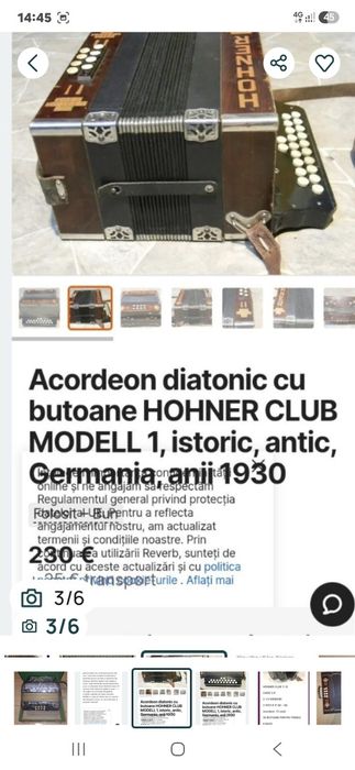 Vand acordeon hohner