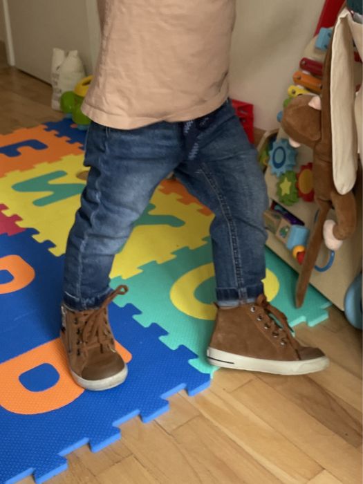 Детски боти Superfit естествена кожа