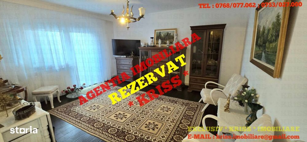 NOU PE PIAȚĂ! Apartament 4 Camere EXERCIȚIU Confort1 Decomandat Etaj 3