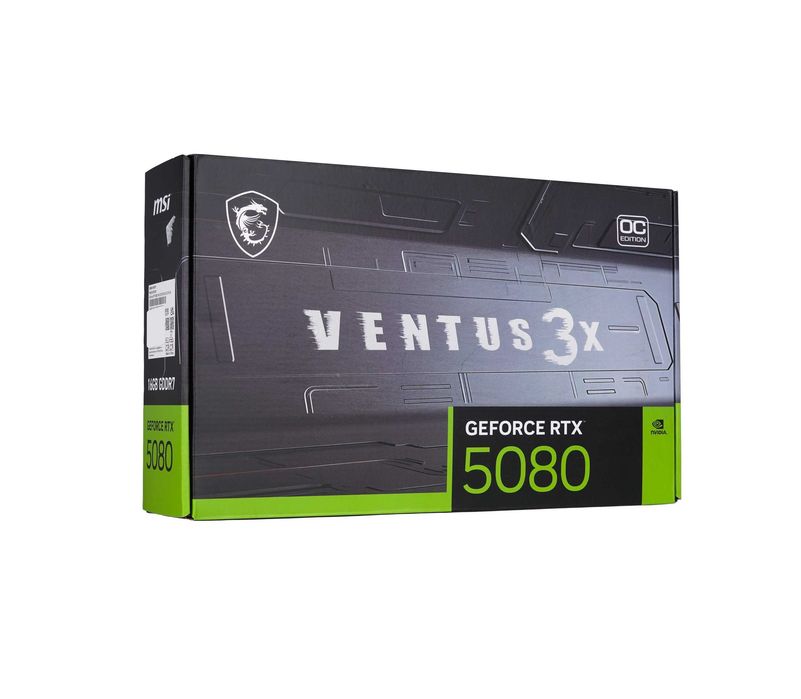 - Видеокарта MSI RTX 5080 VENTUS 3X PLUS 16GB (912-V531-298)