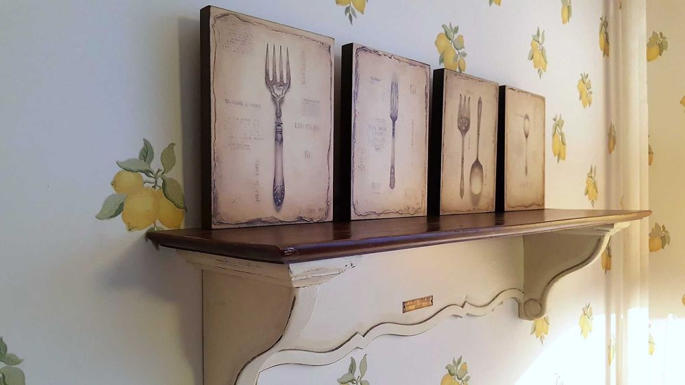 Комплект две картини, стил рустик.