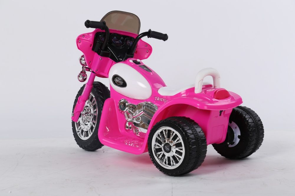 Motocicleta electrica pentru copii, POLICE JT568 35W STANDARD #Roz