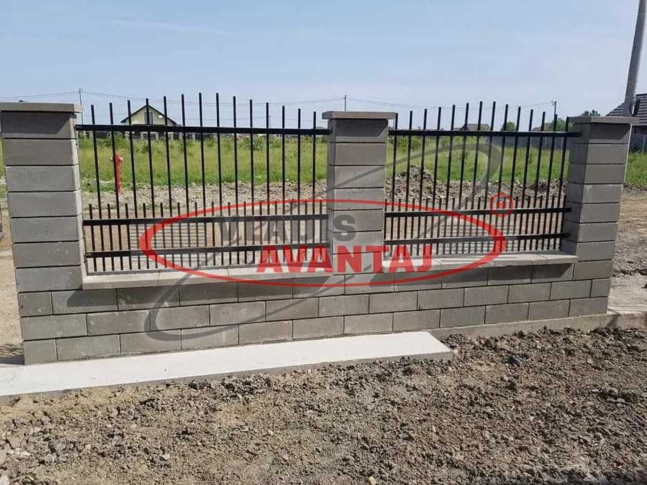 Bolțari 40x20x16 - 20x20x16 și capace gard Gama Rivago si Robusto