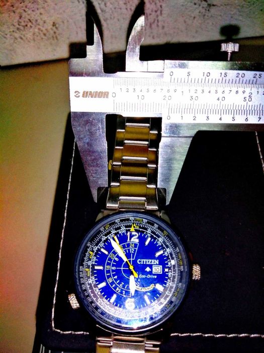 Ceas Citizen Nighthawk, Eco-Drive, 42mm, nou