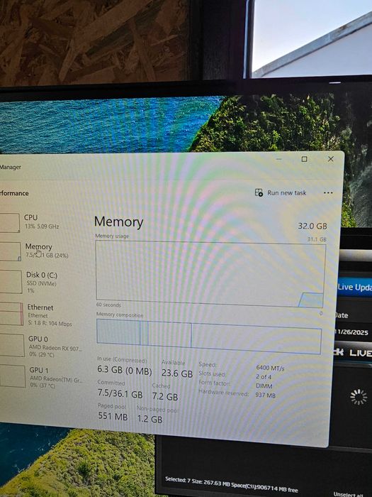 Sistem Ultra Gaming Ryzen 9800X3d, RX9070XT, 32gb 6400, X870, etc!