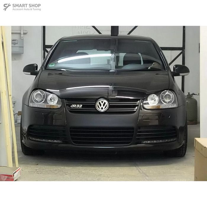 Grila Centrala compatibil cu VW Golf 5 V (2003-2008) Negru R32 Design
