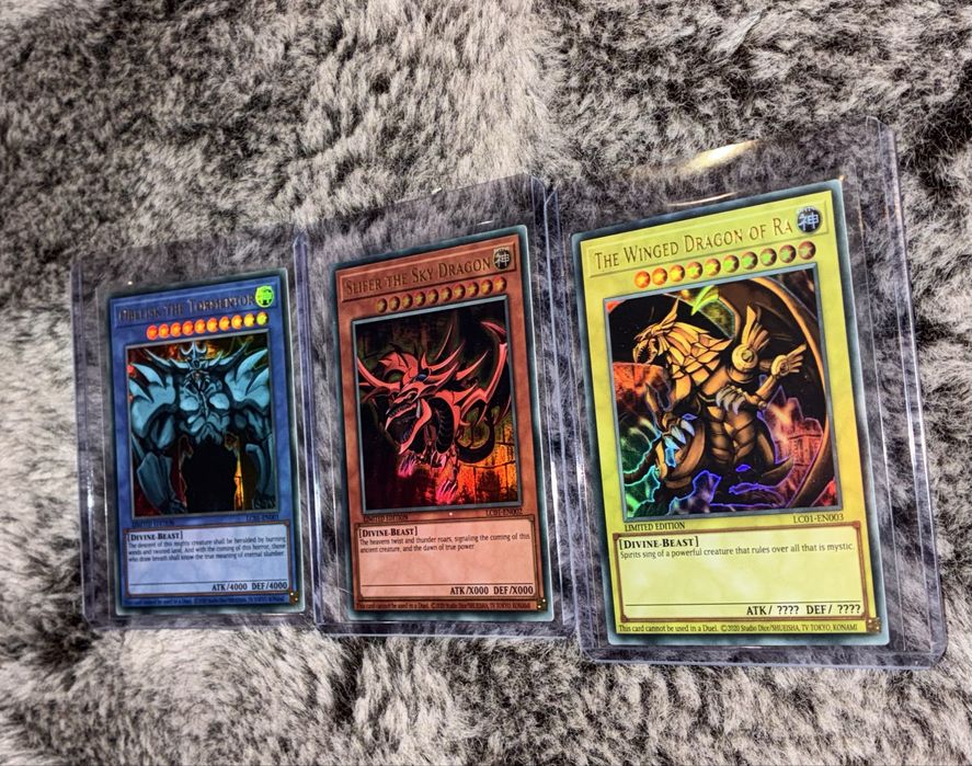 3-те Бога от Yu Gi Oh Legendary Collection
