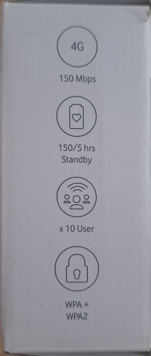 Router portabil Vodafone Mobile Wi-Fi R218t 4G LTE - NOU, Full Box