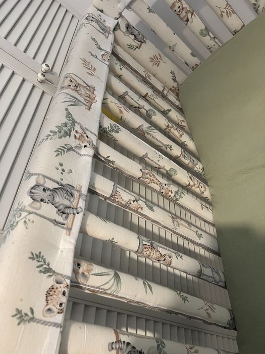 Patut co-sleeping Azzurra+saltea+protectii