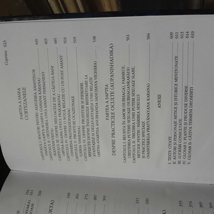 RARA,Kama Sutra. Breviarul amorului de Vatsyayana,Alain Danielou,623pg