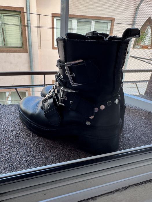 Ghete Zara - piele manusa extraordinara