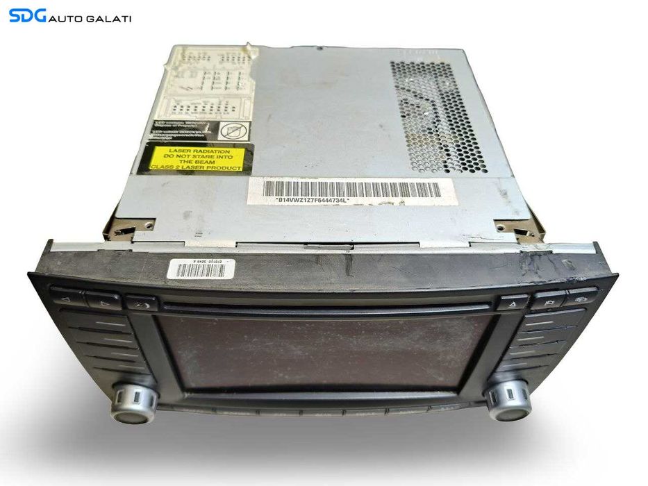 Unitate Radio CD Player Navi Navigatie Map Volkswagen Touareg 7L 2002 - 2010 Cod 7L6035191R [LS0660]