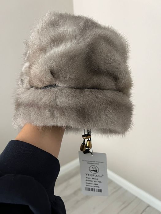 Шуба норкавая + шапка