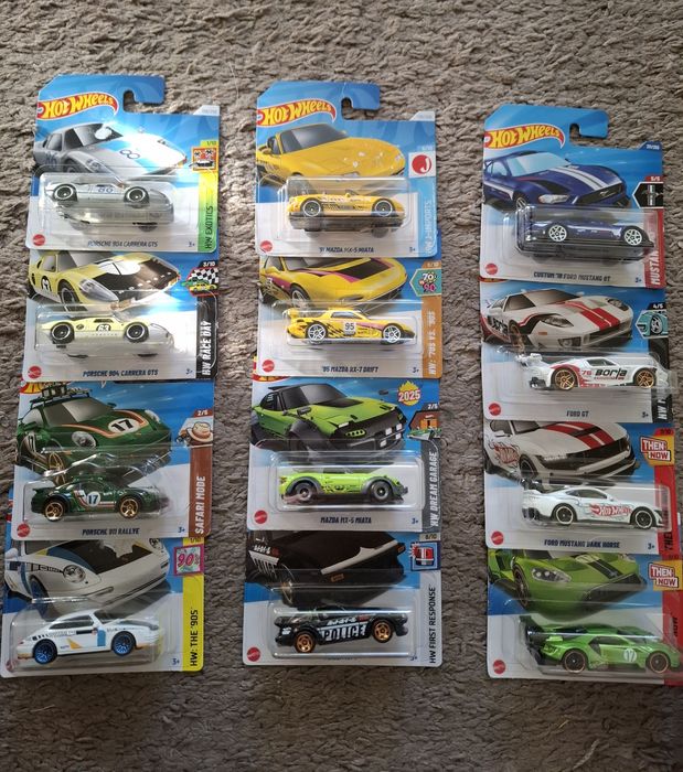 Hot wheels колички - различни видове