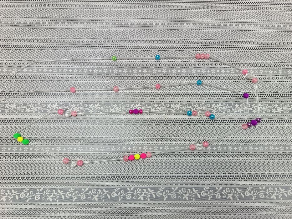 Ёлочные игрушки бусы 2,5м