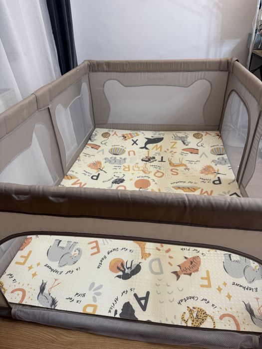 Tarc de joaca copii Lionelo 127x187 (include geanta)